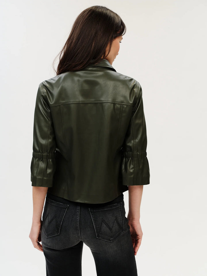 ROMY FAUX LEATHER JACKET