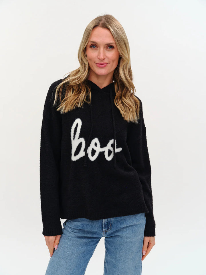 BOO GRAPHIC HOODIE