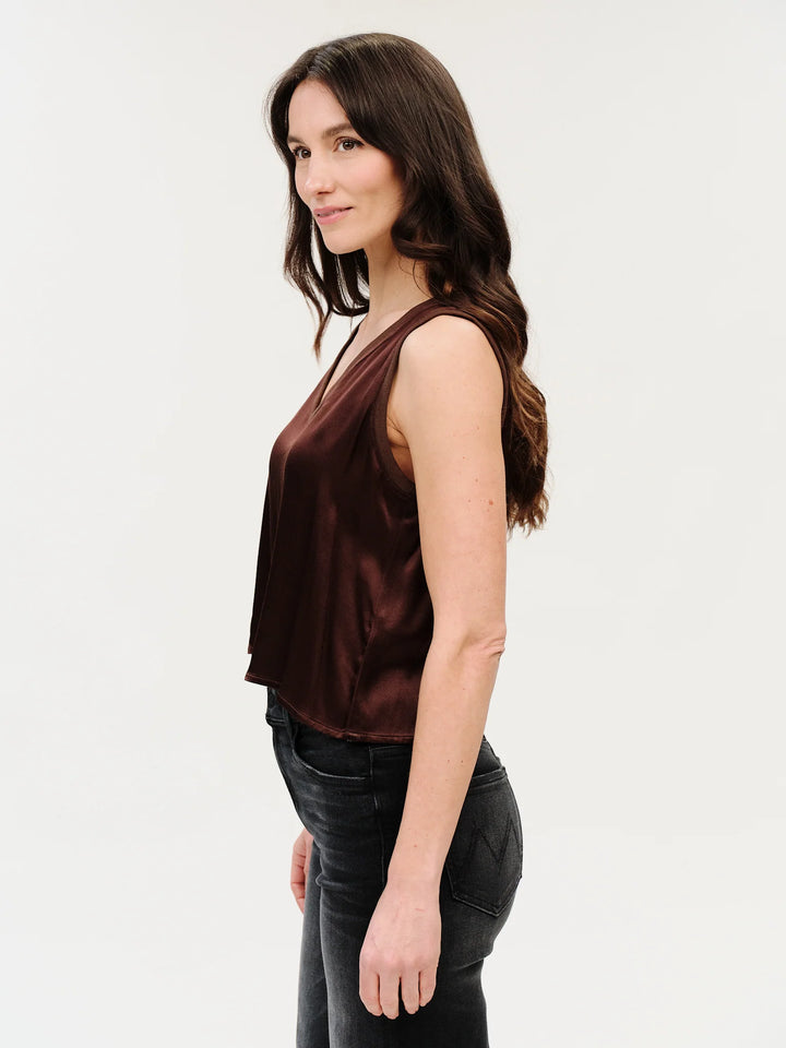 ROSSA SATIN TANK