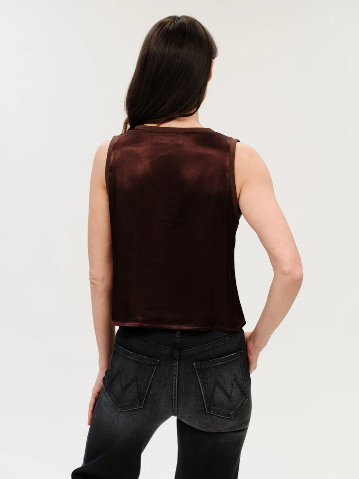 ROSSA SATIN TANK